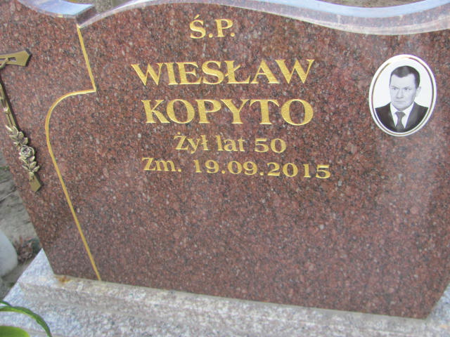 Wiesław Kopyło 1965 Gorzyce parafialny - Grobonet - Wyszukiwarka osób pochowanych